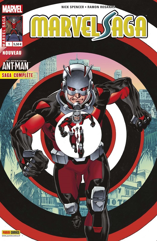 Couverture de MARVEL SAGA (V3) #1 - Ant-Man : Retour aux affaires