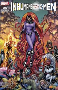 Couverture de INHUMANS VS X-MEN #2 - Inhumans vs X-Men - 2/4