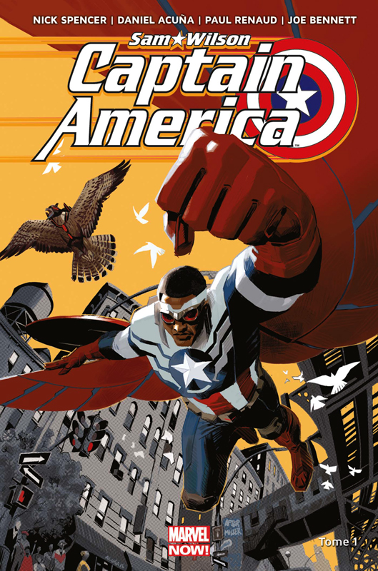Couverture de CAPTAIN AMERICA : SAM WILSON #1 -  Pas mon Captain America