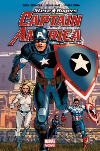 Couverture de CAPTAIN AMERICA : STEVE ROGERS #1 - Heil Hydra