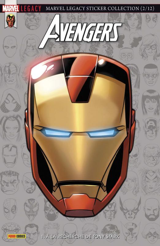 Couverture de MARVEL LEGACY AVENGERS #1 - A la recherche de Tony Stark