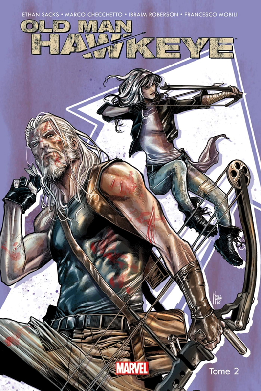 Couverture de OLD MAN HAWKEYE #2 - Justice Aveugle