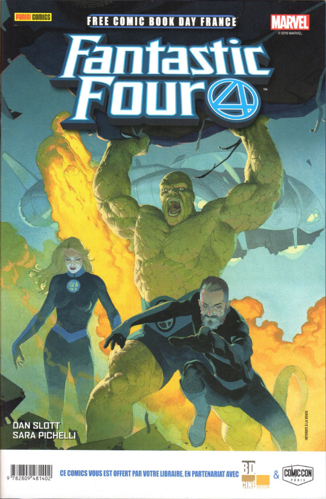 Couverture de FREE COMIC BOOK DAY FRANCE (2019) # - Fantastic Four / Conan Le Barbare