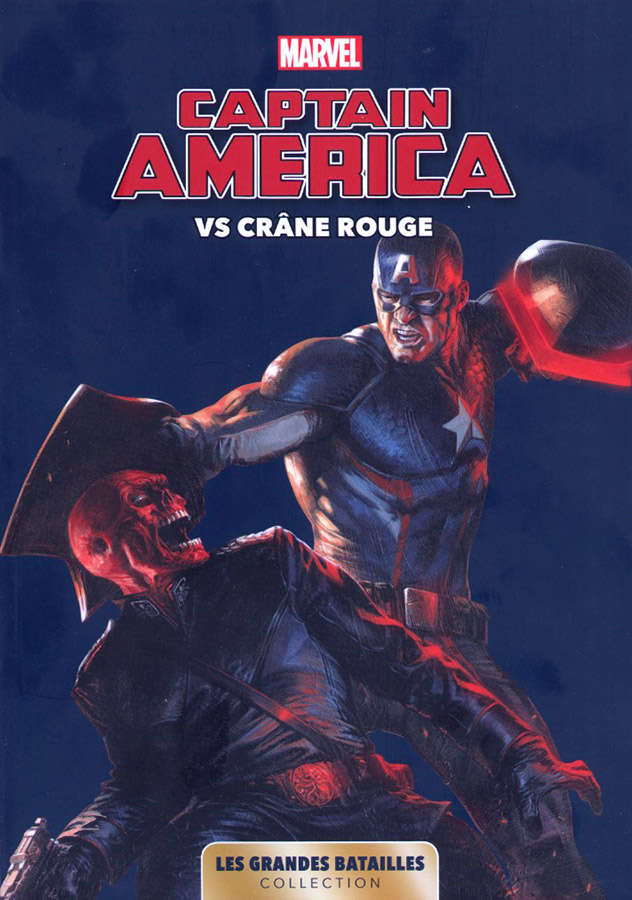 Couverture de COLLECTION LES GRANDES BATAILLES #9 - Captain America vs Crâne Rouge