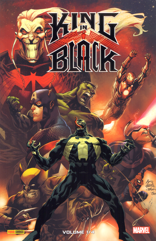 Couverture de KING IN BLACK #1 - Volume 1/4