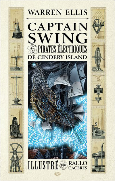 Couverture de CAPTAIN SWING ET LES PIRATES ELECTRIQUES DE CINDERY ISLAND #1 - Captain Swing et les pirates électriques de Cindery Island