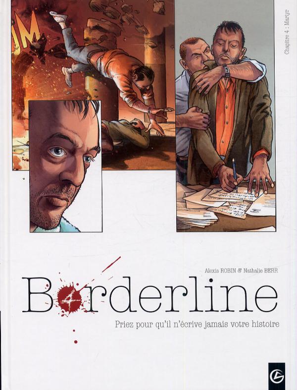 Couverture de BORDERLINE #4 - Martyr