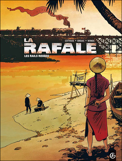 Couverture de RAFALE (LA) #1 - Les rails rouges