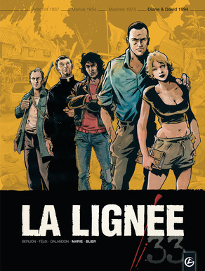 Couverture de LIGNEE (LA) #4 - Diane & David, 1994