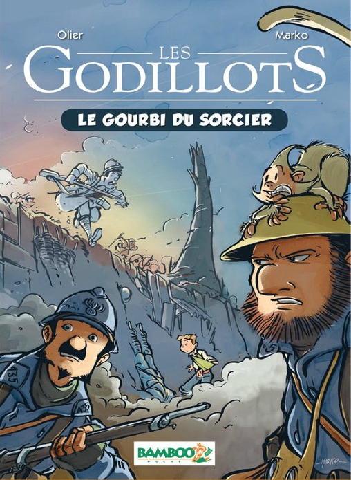 Couverture de GODILLOTS (ROMAN) (LES) #1 - Le gourbi du Sorcier