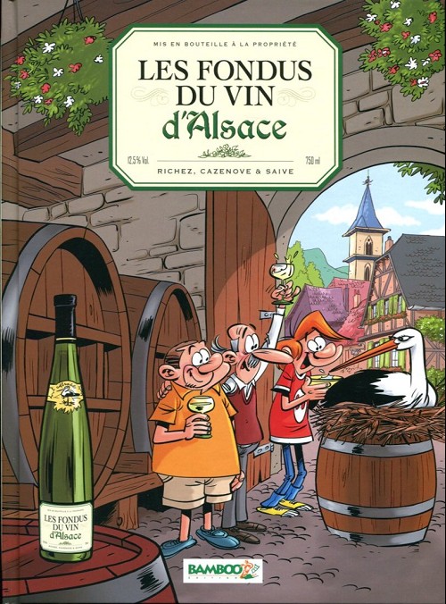 Couverture de FONDUS DU VIN (LES) #5 - Les fondus du vin d'Alsace