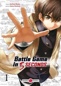 Couverture de BATTLE GAME IN 5 SECONDS #1 - Volume 1