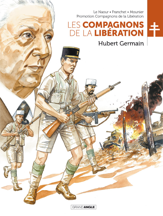 Couverture de COMPAGNONS DE LA LIBERATION (LES) #6 - Hubert Germain 