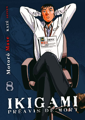 Couverture de IKIGAMI PRÉAVIS DE MORT #8 - Volume 8