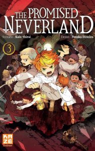Couverture de THE PROMISED NEVERLAND #3 - Volume 3