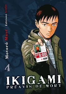 Couverture de IKIGAMI PRÉAVIS DE MORT #4 - Volume 4