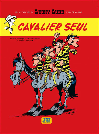 Couverture de AVENTURES DE LUCKY LUKE (LES) #5 - Cavalier seul