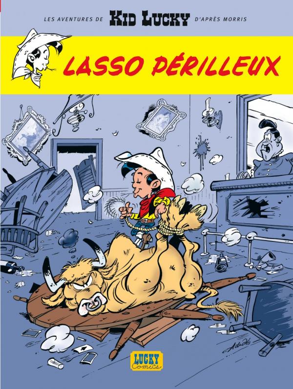 Couverture de AVENTURES DE KID LUCKY D'APRES MORRIS (LES) #2 - Lasso périlleux