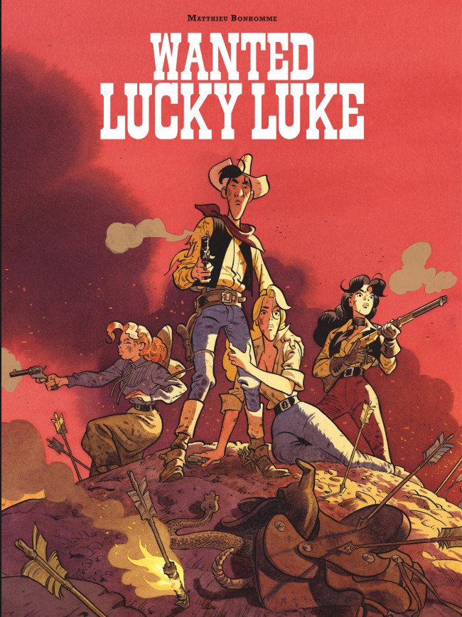 Couverture de Wanted Lucky Luke