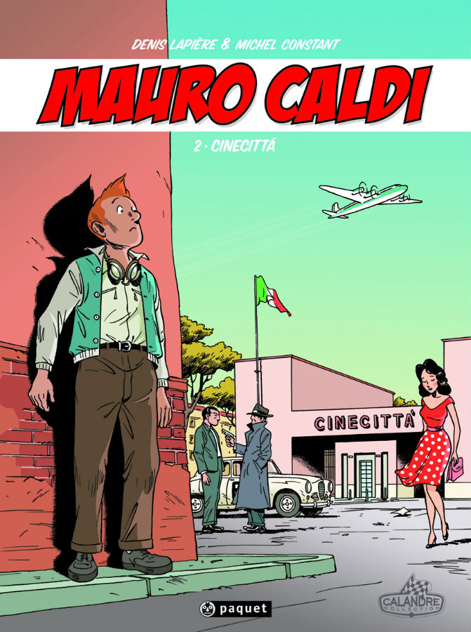 Couverture de MAURO CALDI (PAQUET) #2 - Cinecittà