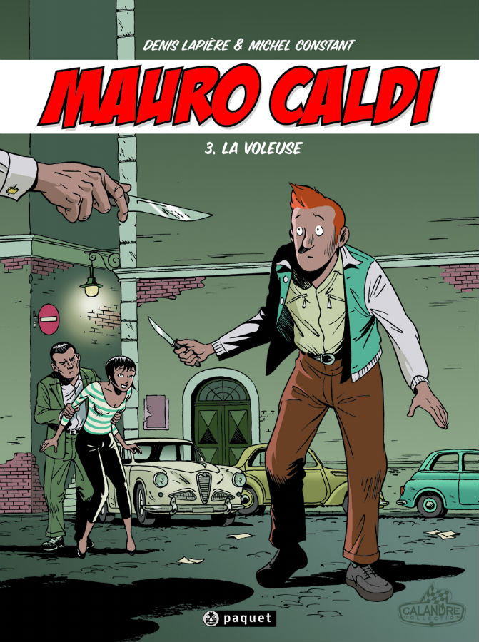 Couverture de MAURO CALDI (PAQUET) #3 - La voleuse