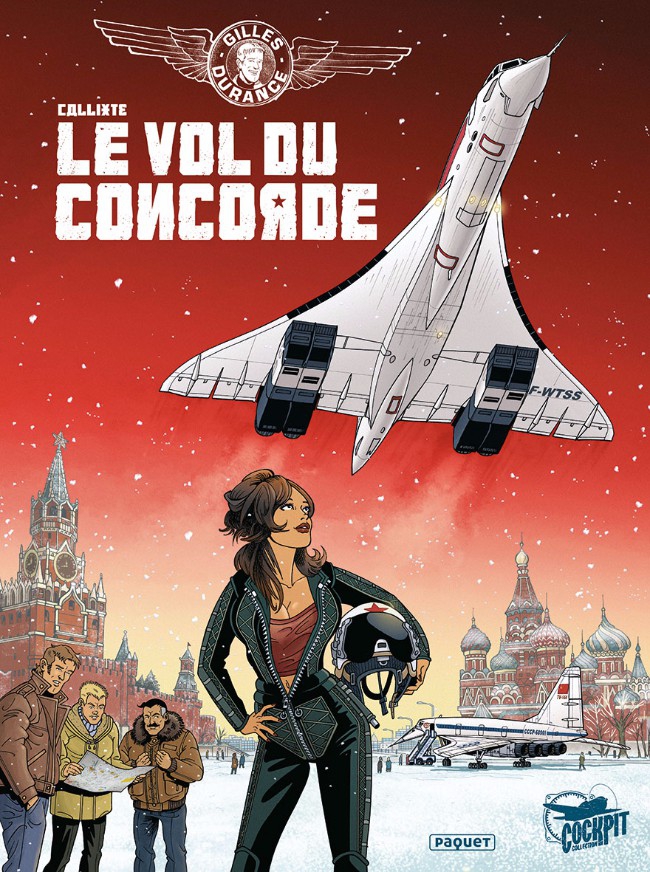Couverture de GILLES DURANCE #3 - Le vol du Concorde