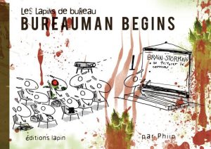 Couverture de LAPINS DE BUREAU (LES) #5 - Bureauman begins