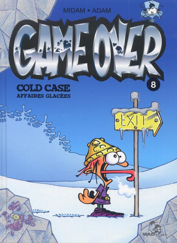 Couverture de GAME OVER #8 - Cold Case Affaires glacées