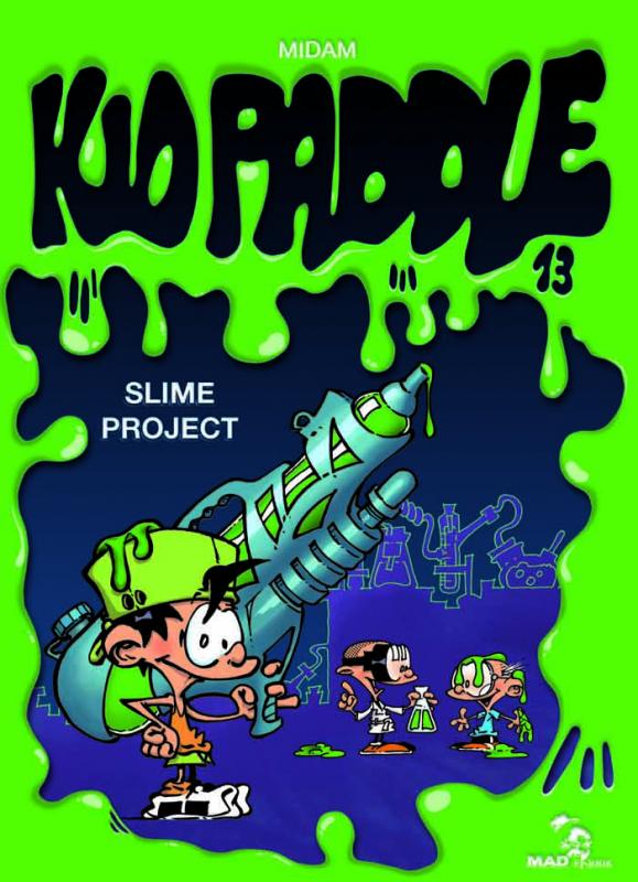 Couverture de KID PADDLE #13 - Slime project  