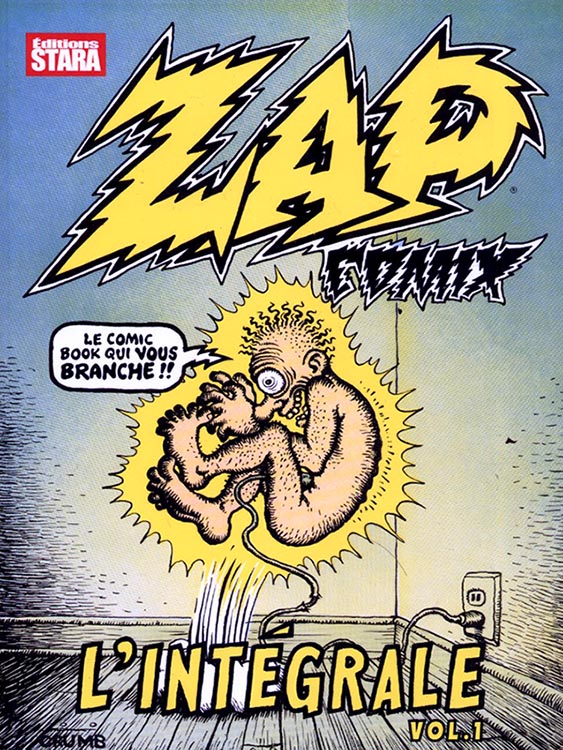 Couverture de ZAP COMIX L'INTÉGRALE #1 - Volume 1