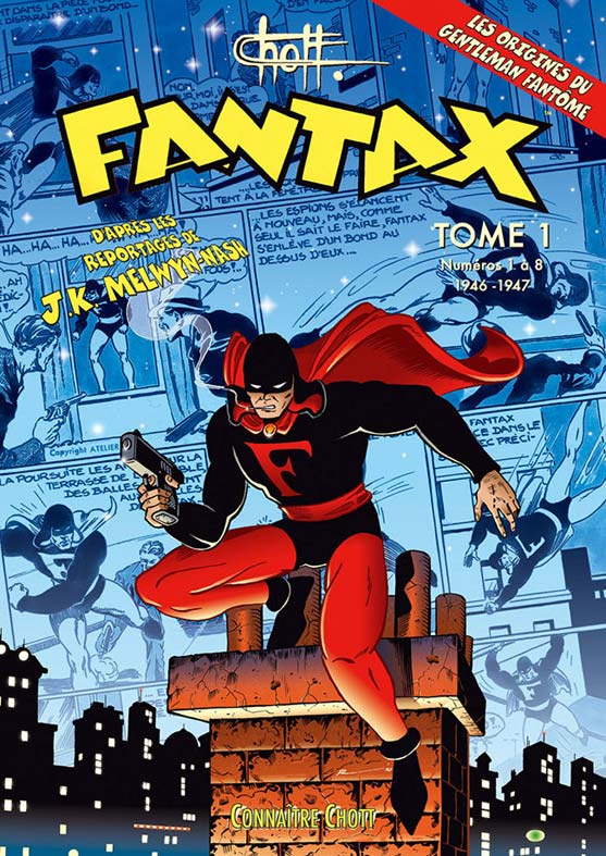 Couverture de FANTAX #1 - Tome 1: numéros 1 à 8 (1946 - 1947)
