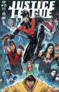 Couverture de JUSTICE LEAGUE UNIVERS #13 - Titans Hunt