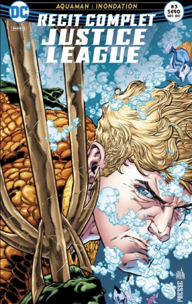 Couverture de RECIT COMPLET JUSTICE LEAGUE  #3 - Aquaman : Inondation