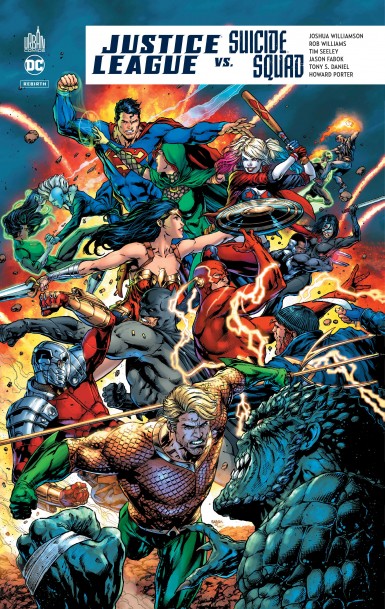 Couverture de Justice League vs Suicide Squad