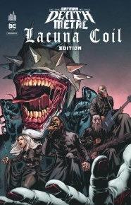 Couverture de BATMAN DEATH METAL #003 - Lacuna Coil Edition