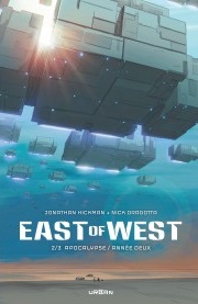 Couverture de EAST OF WEST (VF) #INT.2 - Apocalypse/Année Deux