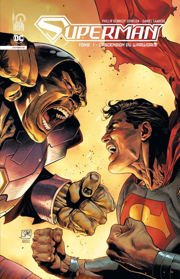 Couverture de SUPERMAN INFINITE #1 - L'ascension du Warworld