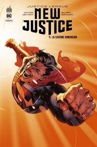 Couverture de JUSTICE LEAGUE : NEW JUSTICE #4 - La Sixième Dimension