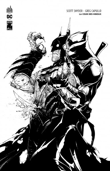 Couverture de BATMAN : EDITION N&B 80 ANS # - Batman : La Cour des Hiboux