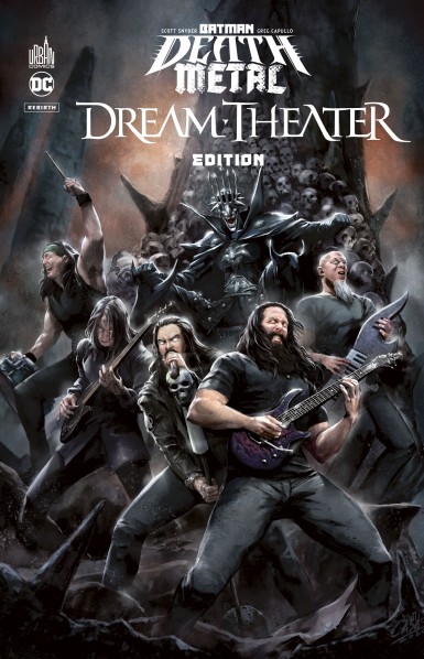 Couverture de BATMAN DEATH METAL #006 - Dream Theater Edition