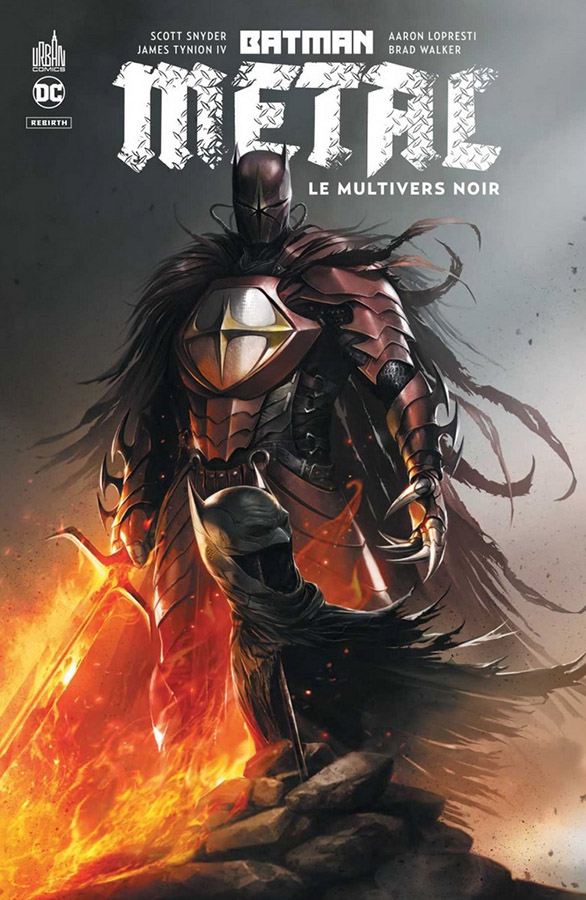 Couverture de BATMAN METAL, LE MULTIVERS NOIR #1 - le Multivers noir