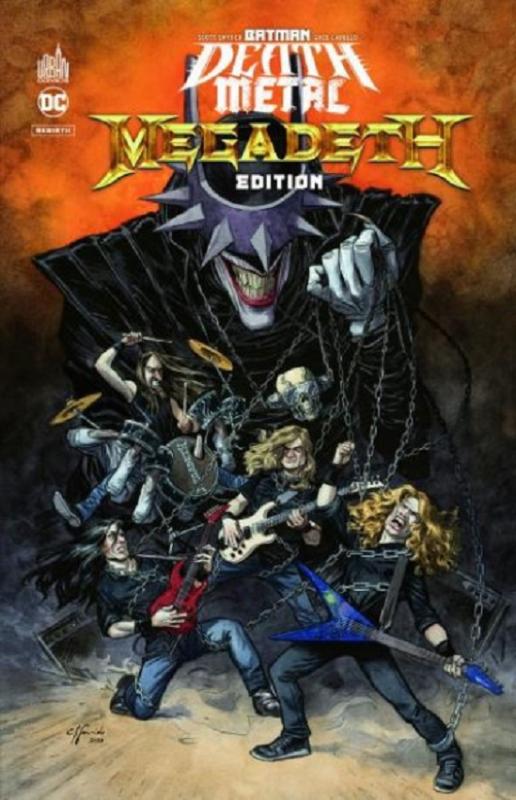 Couverture de BATMAN DEATH METAL #001 - Megadeth Edition
