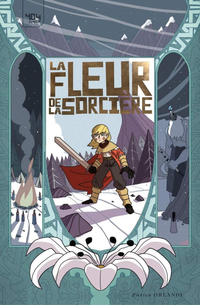 Couverture de La fleur de la sorcière