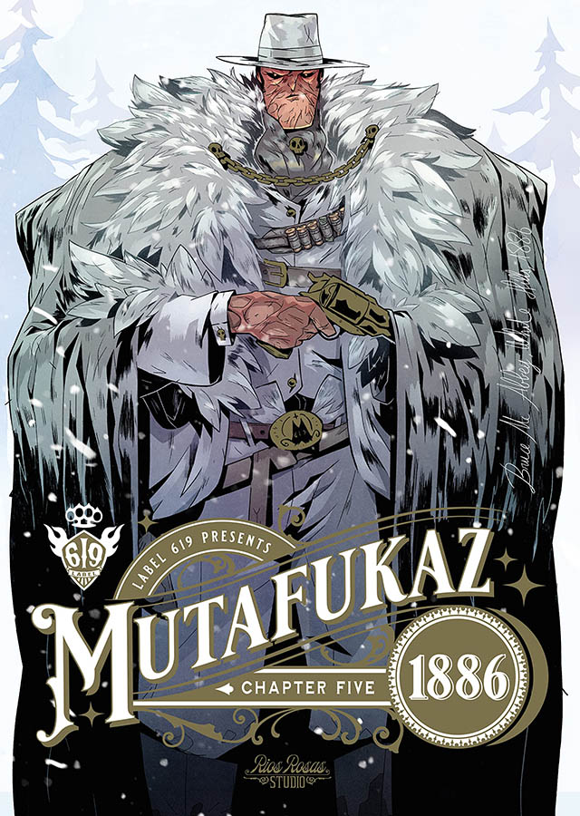 Couverture de MUTAFUKAZ 1886 #5 - Chapter five