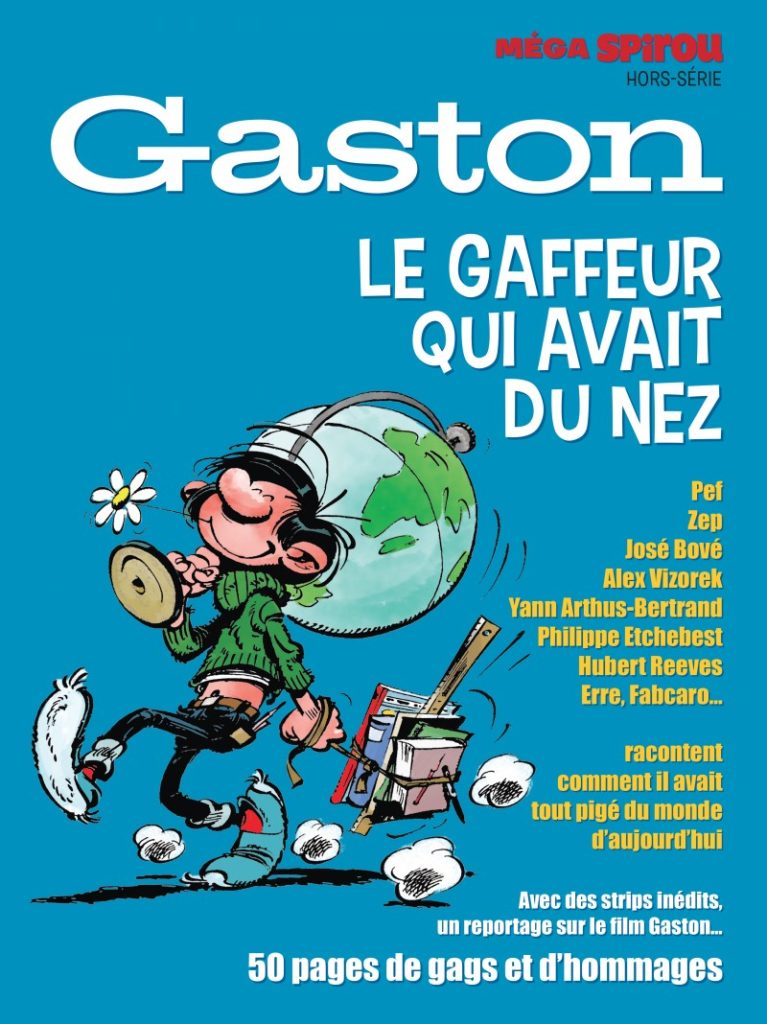 Couverture de MEGA SPIROU HORS SERIE  #1 - Gaston : Le Gaffeur qui avait du nez
