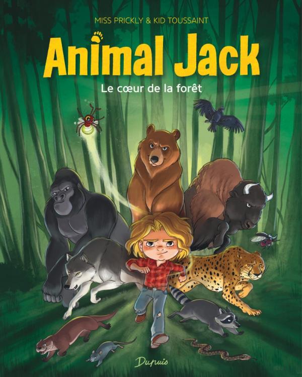 Couverture de ANIMAL JACK #1 - Le Coeur de la Forêt