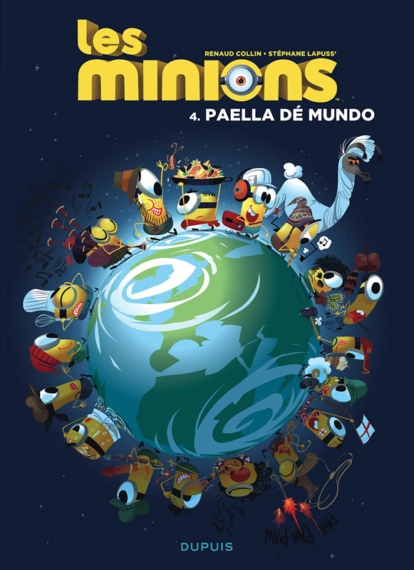 Couverture de MINIONS (LES) #4 - Paella dé Mundo