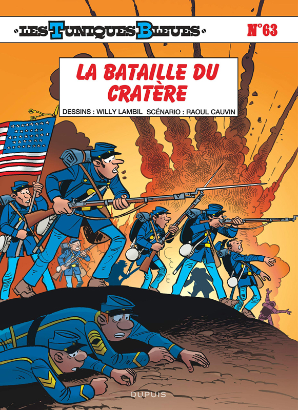 Couverture de TUNIQUES BLEUES (LES) #63 - La Bataille du Cratère