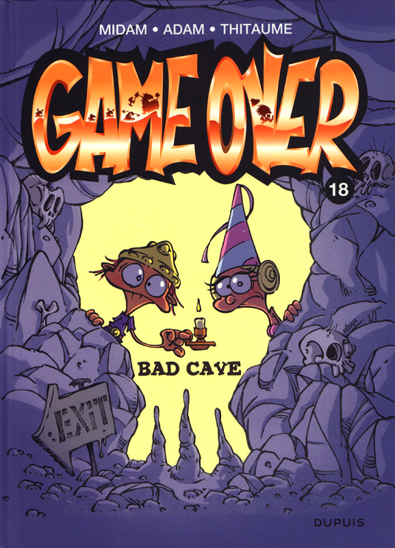 Couverture de GAME OVER #18 - Bad cave