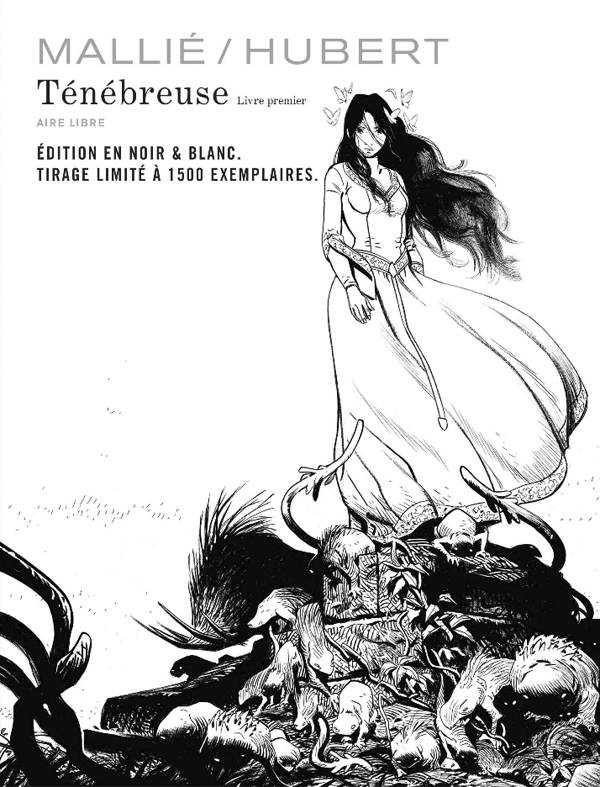 Couverture de TENEBREUSE #01 - Livre Premier - Edition limitée noir et blanc